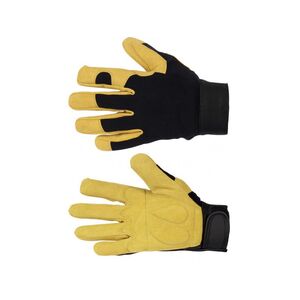 Munkakesztyű 9, s&aacute;rga SOLIDUR