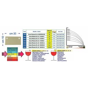 Szűrőlap &Eacute;tolaj ROVER 00 20x10(1300) 5 db/cs