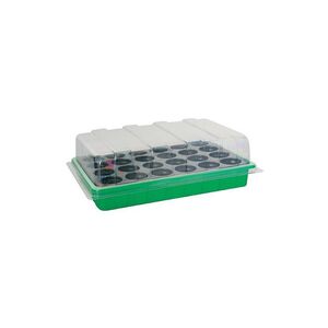 Szapor&iacute;t&oacute;l&aacute;da k&eacute;szlet aljjal, tetővel LJ2010 24 lyuk&uacute; 33x23x10 ST 