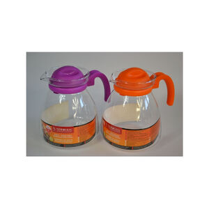 Teakanna 2,1 l 17,5x11 cm mikr&oacute;zhat&oacute; hő&aacute;ll&oacute; vegyes sz&iacute;nekben