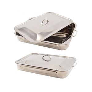 Tepsi+fedő rm. 42x31 cm Perfect Home