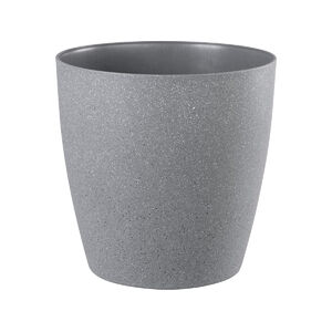 Vir&aacute;gtart&oacute;/kasp&oacute; műa. Stone, 35x35 cm, sz&uuml;rke, kő hat&aacute;s&uacute;