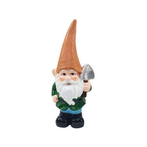 A gy&ouml;ny&ouml;rű MagicHome gn&oacute;m dekor&aacute;ci&oacute; minden kertet vagy udvart d&iacute;sz&iacute;t. A kerti t&ouml;rp&eacute;k biztosan &eacute;lvezetesebb&eacute; teszik az udvaron vagy a kertben val&oacute; &uuml;ld&ouml;g&eacute;l&eacute;st, &eacute;s nagyszerű kieg&eacute;sz&iacute;tői lesznek a vir&aacute;g&aacute;gy&aacute;snak. M&eacute;retek: 12,5x8,5x8,5x28 cm.