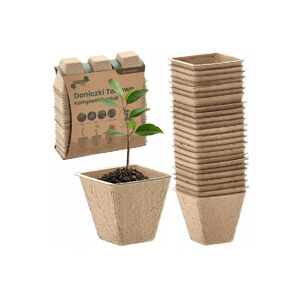 Tőzegcser&eacute;p 72 db-os klt  60x60x50mm sz&ouml;gletes CH