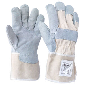 Marha hasítékbőr tenyerű rakodókesztyű > Méret: 10