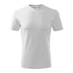 Unisex környakas póló, fehér, 160 g/m² > Méret: 3XL