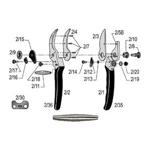 Rug&oacute; FELCO 4,7,8,9,10,11,100 - 10 db/csomag