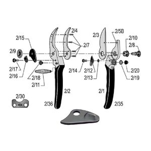 Z&aacute;r&oacute;lemez  FELCO 2 - 10 db/csomag
