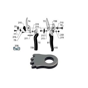 Anya r&ouml;gz&iacute;tő fogazott FELCO 8 - 10 db/csomag