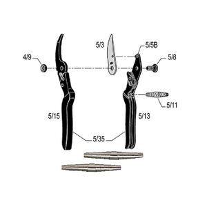 Rug&oacute; szett FELCO 5,13 - 2db
