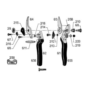 Csavar FELCO 6,7 - 10 db/csomag - hosszabb
