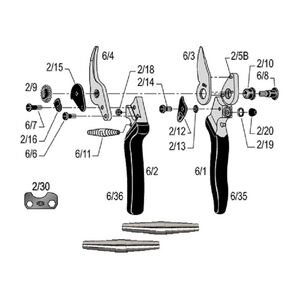 Rug&oacute; szett FELCO 6,12 - 2db - 6/11