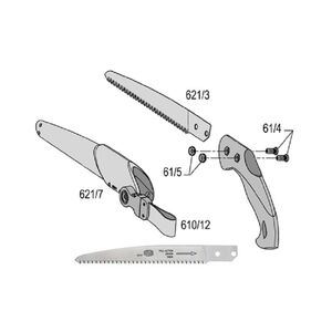 Fűr&eacute;szlap FELCO 620 -> 621/3