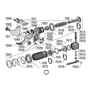 O-gyűrű pneumatic FELCO 70