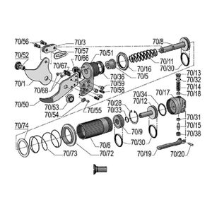 Csavar pneumatic FELCO 70,73,74,79