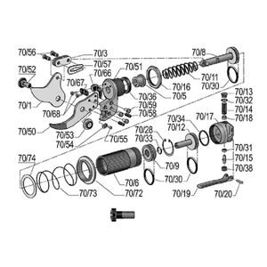 Csavar pneumatic FELCO 70