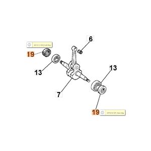 Szimmering (főtengely) 147,152,156,162,165,947,952,956,962,965 HD - 28x15x4.5