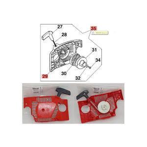 Ind&iacute;t&oacute; komplett EFCO 138,141
