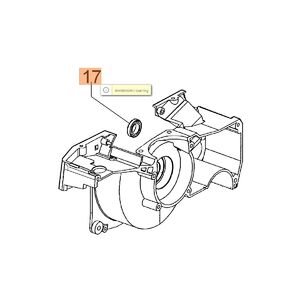 Szimmering (főtengely) 13x20x4-4.5