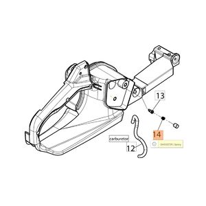 Rug&oacute; tankszellőző rug&oacute; 936,937,940,941C-CX,GS370,410C-CX,GS940,947,952,GS520