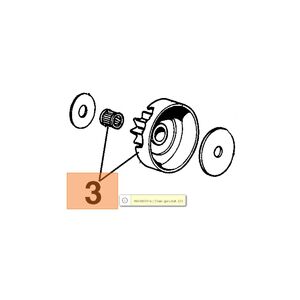 Csillagker&eacute;k, kuplungdob .325 - 7 fog&uacute; fix 938,941,942,945,946,947,950,951,952