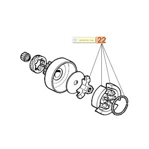 Kuplung komplett 970,971,980,981,GS720,820