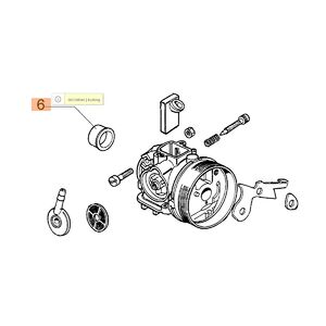 Persely (szűk&iacute;tő) a karbur&aacute;torban műanyag AM 365200046