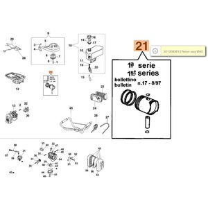 Dugatty&uacute; komplett 40 mm - AM150,C19,MTL50,51,SA30,SC33 - 301000375 - LIMITED+RENDEL&Eacute;SRE