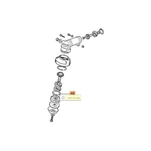 Seger gyűrű  722 / SP 25 /