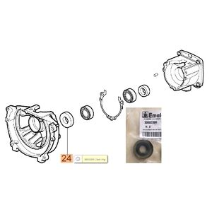 Szimmering (főtengely) BC 320 T,PPX 270 - 61280107