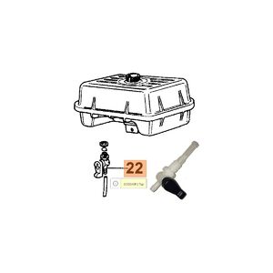 Benzincsap - C19/20,SA 30TL,SC 150-180,SC 23 - 33 - szűrővel - 3055044,3055046,3055048,300000029