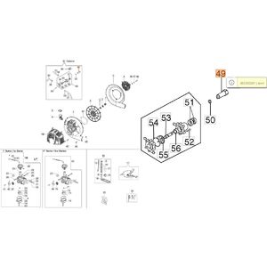 K&ouml;zbet&eacute;t MB 80, MB 800 szivatty&uacute;j&aacute;hoz