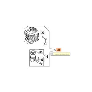 Henger komplett 48 mm - 962 - RENDEL&Eacute;SRE - EZT: 50092028