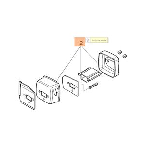 Kipufog&oacute; 947, 952 - GS 520-ra ford&iacute;tott csavar ir&aacute;ny - 50072033