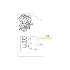 Henger komplett 38 mm - 937, GS 370