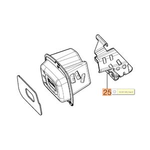 Fed&eacute;l a kipufog&oacute;n&aacute;l (zajcs&ouml;kkentő) - GS 440 csak