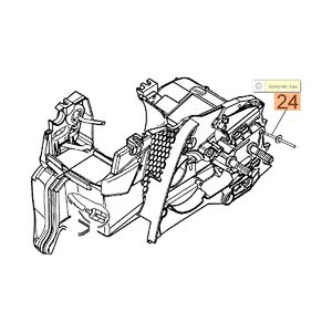 Cső olaj cső GS 350 tankon bel&uuml;l