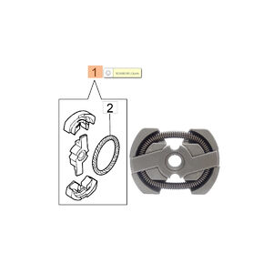 Kuplung komplett GS 350