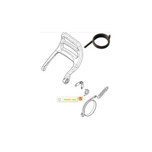 Rug&oacute; l&aacute;ncf&eacute;k dekni fed&eacute;lben GS 350, GS 350C, GS 650