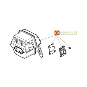Kipufog&oacute; komplett GS 651 - EURO 5 <= 50250206