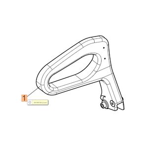 F&eacute;kkar, csak a kar  GSH 51-51-56-560