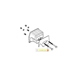 Kipufog&oacute; csavar GSH 51, 510, 56, 560, MTH 510, 5100, 560, 5600