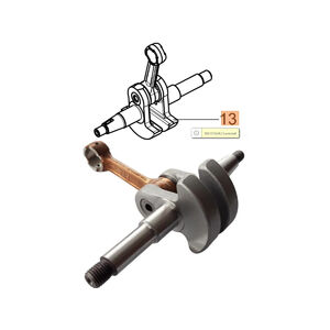 Főtengely GSH 51, GSH 510, MTH 510, MTH 5100