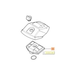 L&eacute;gszűrő levegőszűrő bet&eacute;t GSH 40, 400