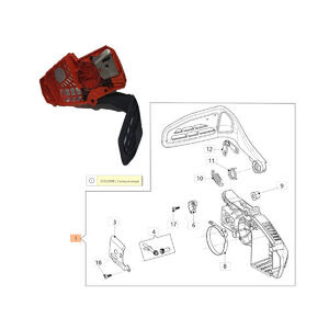 F&eacute;kkar l&aacute;ncf&eacute;kkar komplett oldal dekni GSTH 240