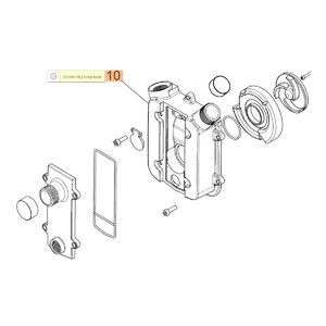 Szivatty&uacute;h&aacute;z f&eacute;l k&uuml;lső WP 300