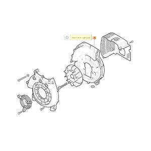 Ventill&aacute;tor h&aacute;z k&uuml;lső (motor fel&ouml;li) AM 162