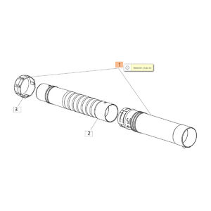 Cső f&uacute;v&oacute;cső komplett BV 250