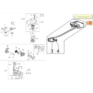 Gy&uacute;jt&oacute;tekercs HC 260 XP, HC 275 XP, HCS 275 XP, HT 27 S