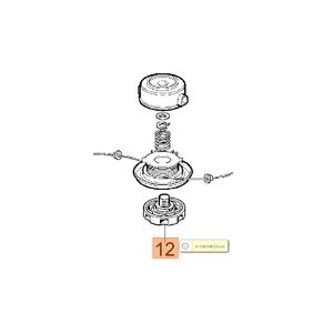 Damilfej csavar g&ouml;rbe Multi Mate fűszeg&eacute;ly